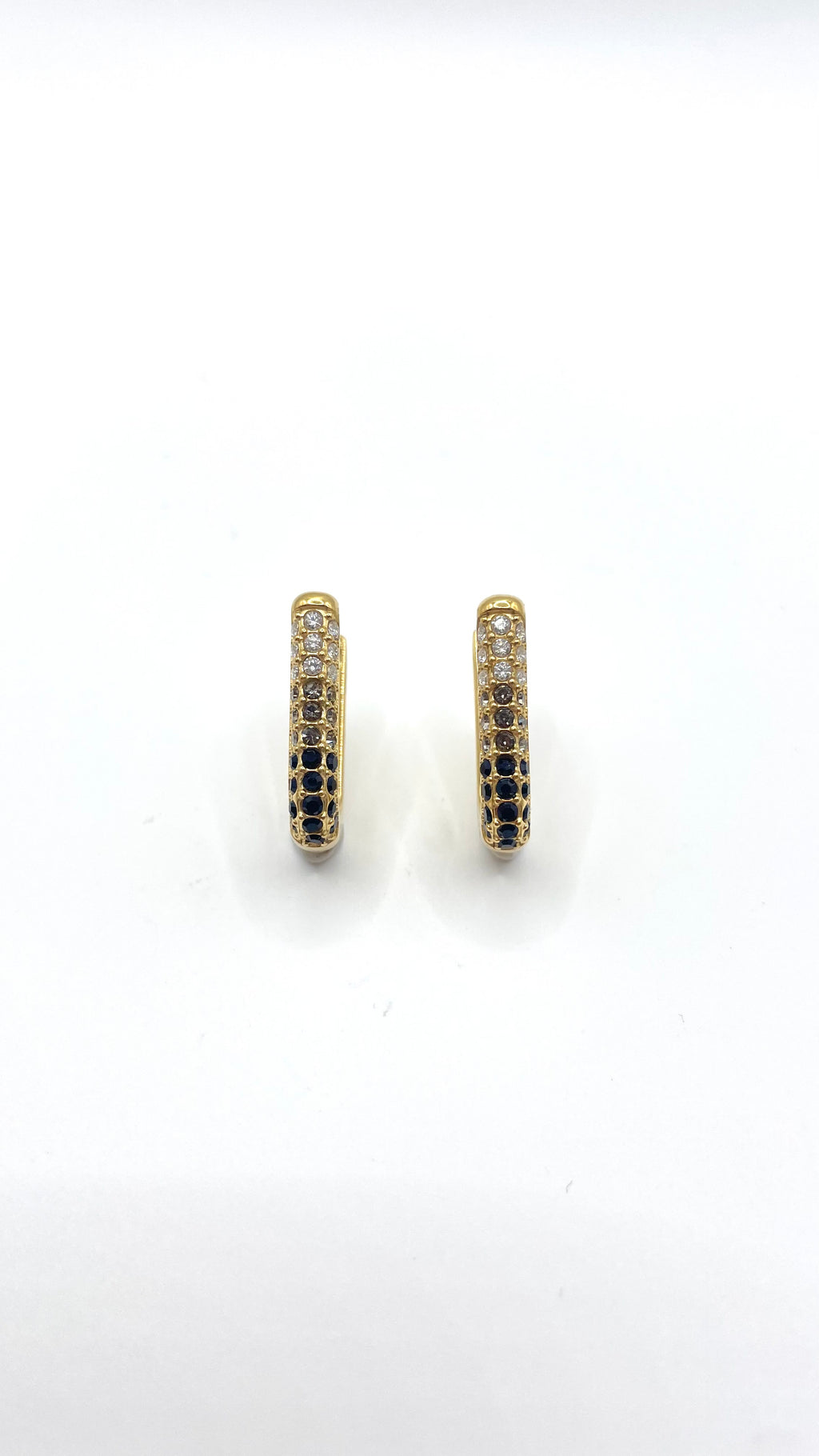 Orecchini GOLDEN FRAME BLACK