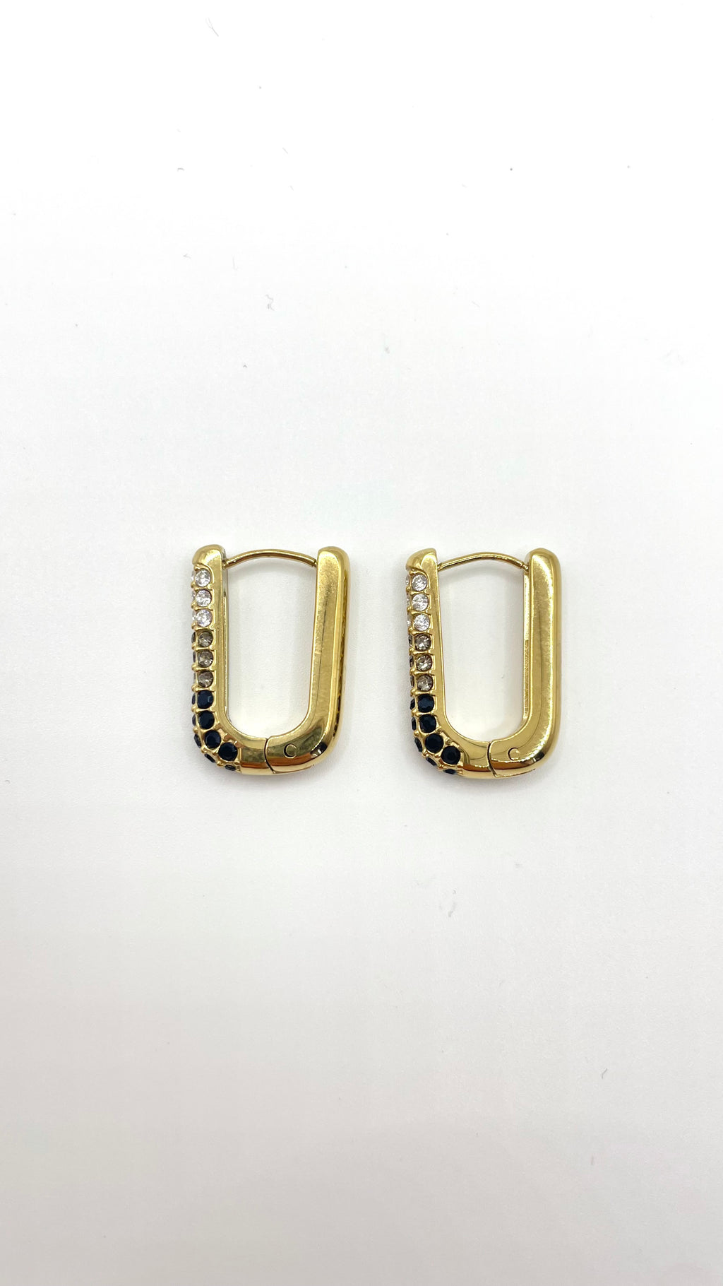 Orecchini GOLDEN FRAME BLACK