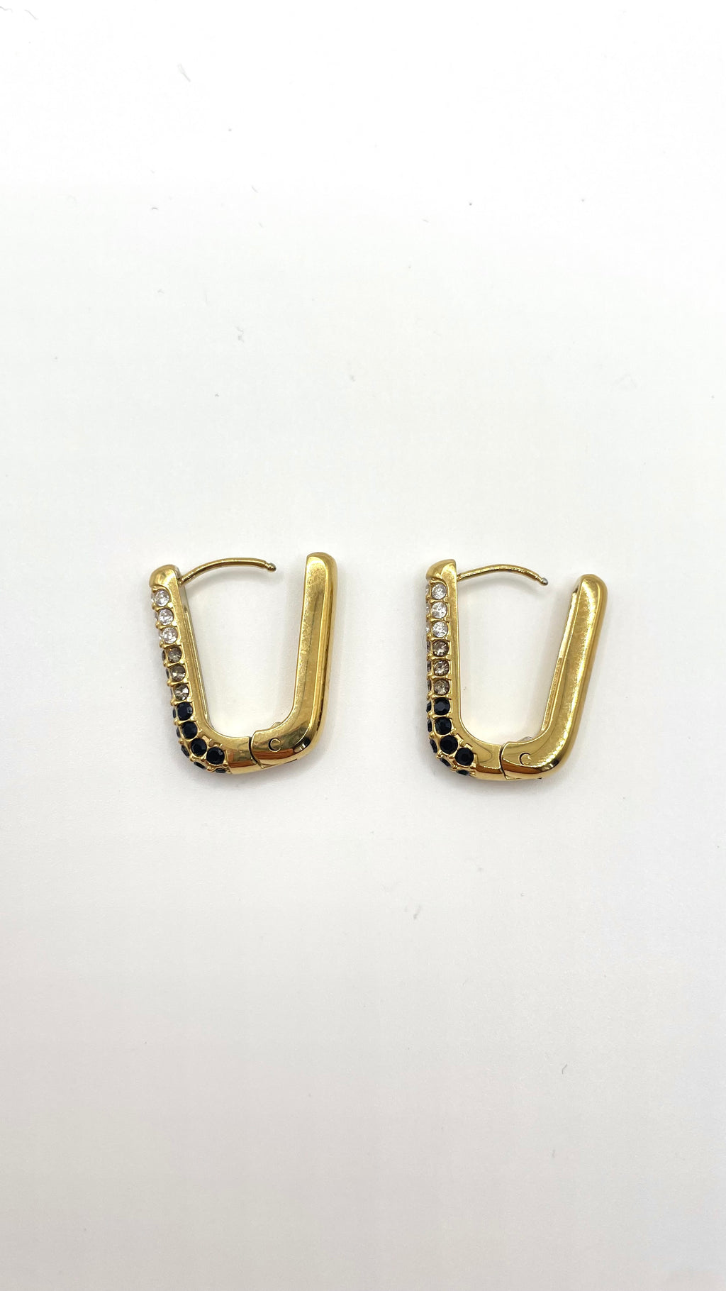 Orecchini GOLDEN FRAME BLACK