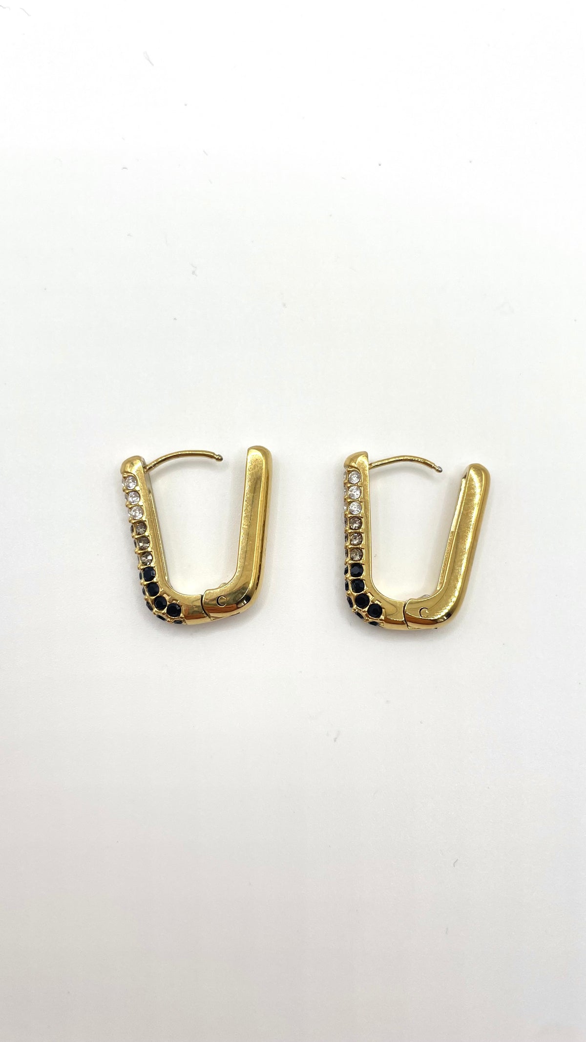 Orecchini GOLDEN FRAME BLACK