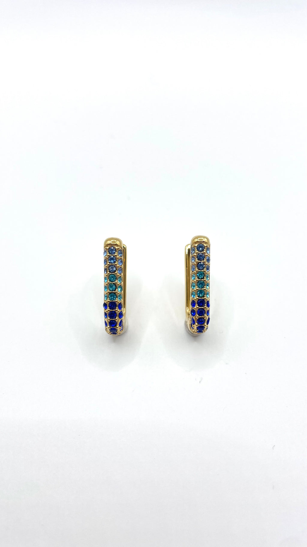 Orecchini GOLDEN FRAME BLUE