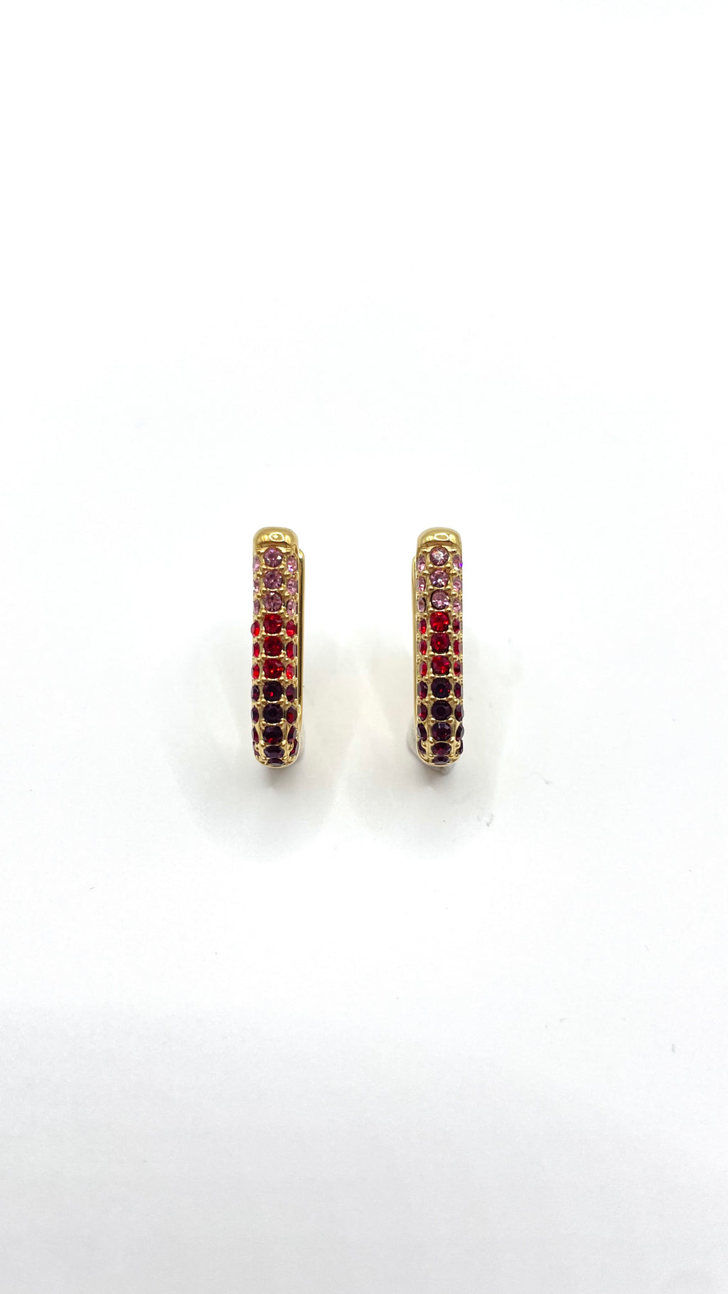 Orecchini GOLDEN FRAME BORDEAUX